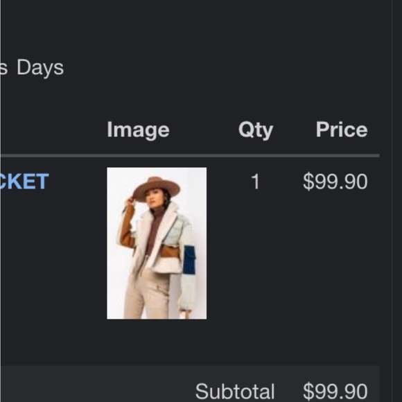 akira jean/fur jacket. worn 2-3 times - Picture 4 of 4